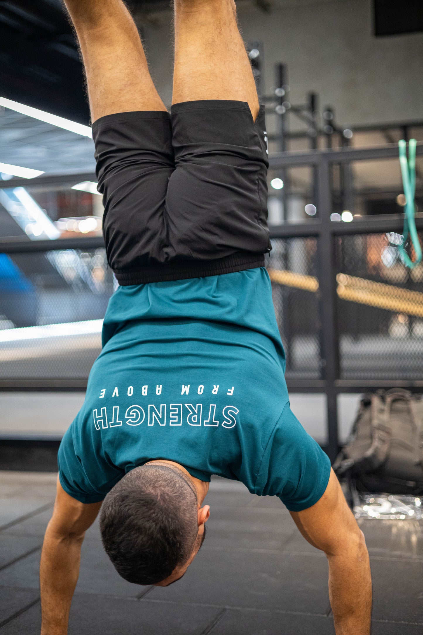 Statement Tee "STRENGTH FROM ABOVE"