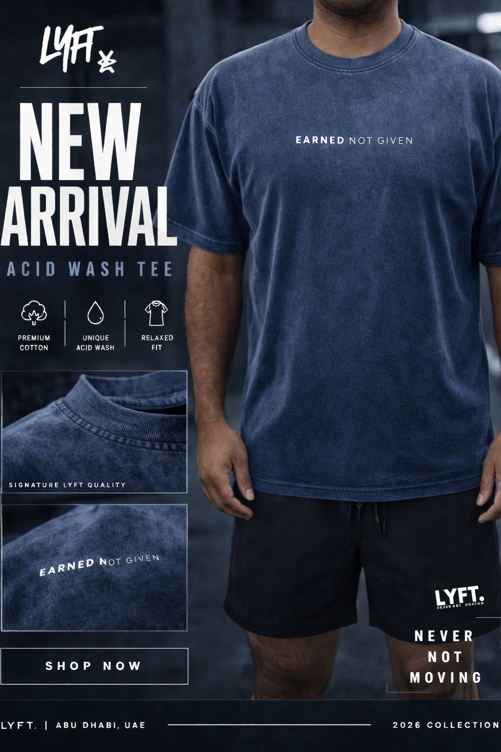 STRENGTH &CONDITIONING CLUB (ACID WASH T'S)