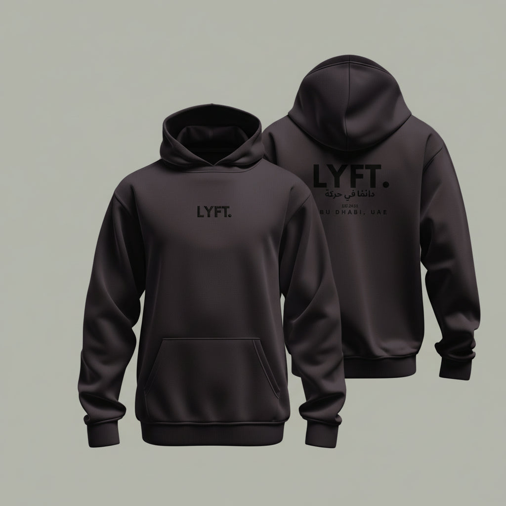 LYFT Statement Hoodie  (DARK GREY) LIMITED