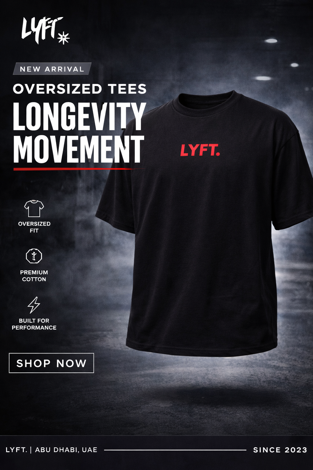 LONGEVITY MVMT TEE