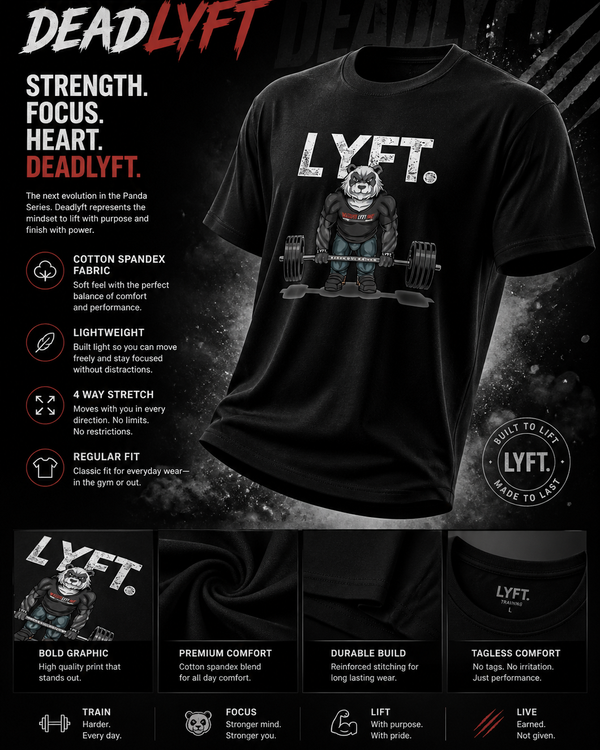 DEADLYFT PANDA LIMITED EDITION REGULAR FIT