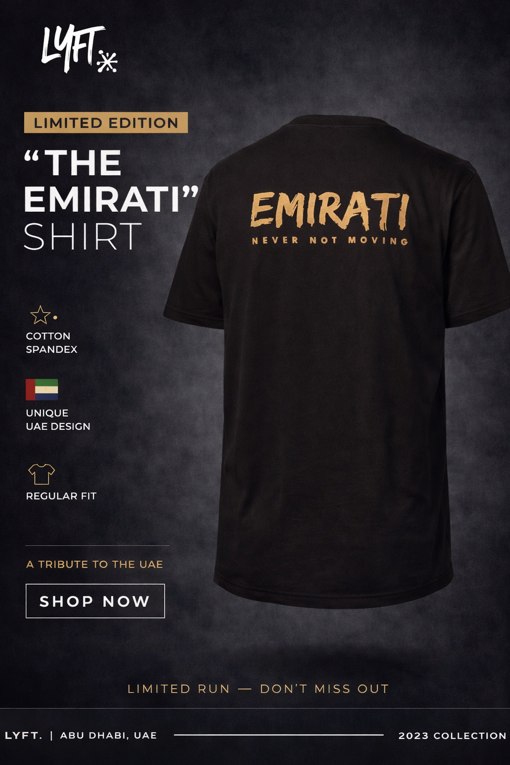 THE "EMIRATI" Shirt