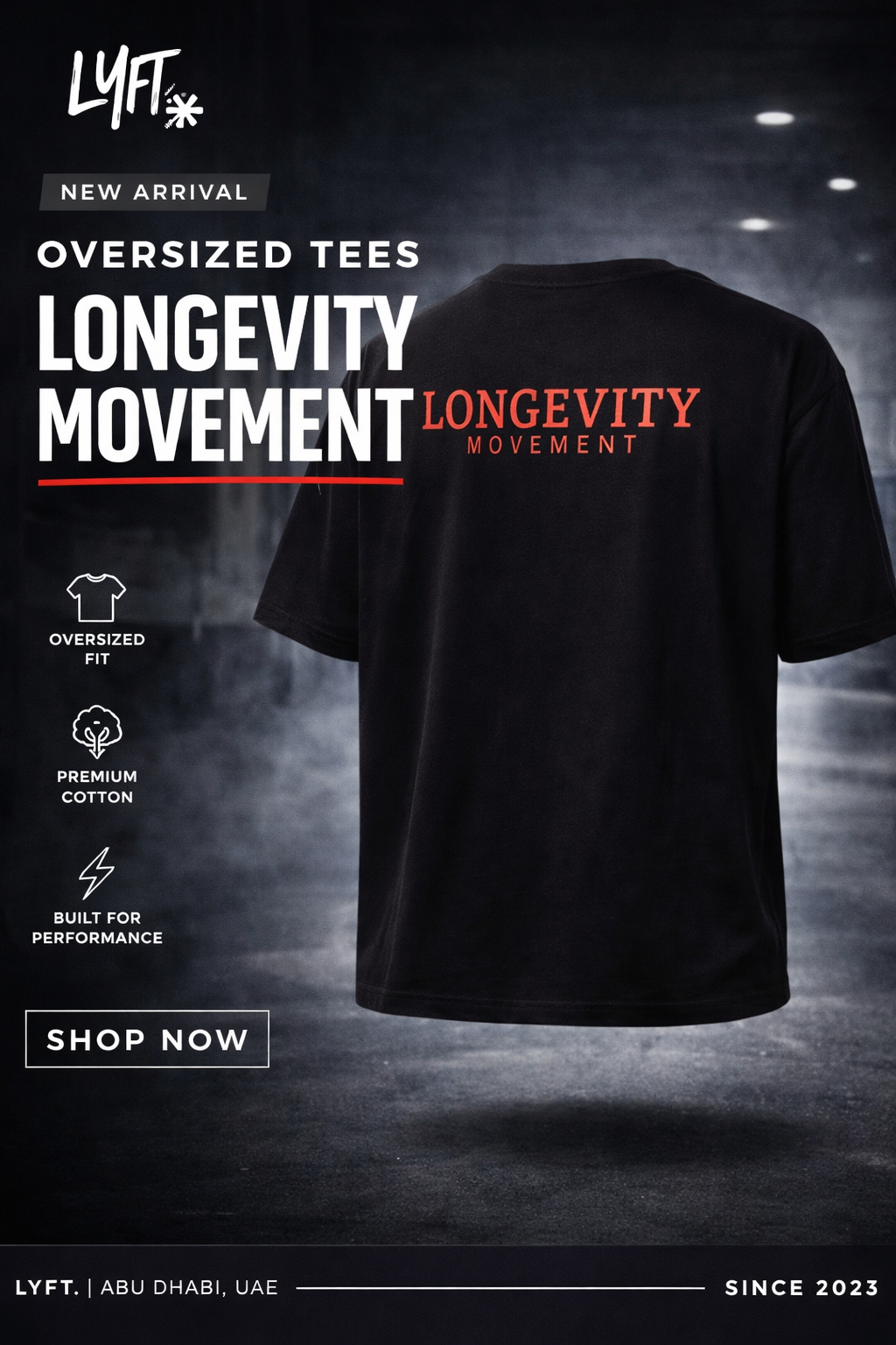 LONGEVITY MVMT TEE