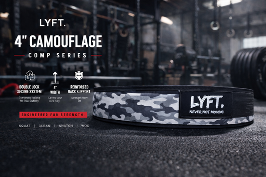 LYFT Camouflage 4" WL Belt