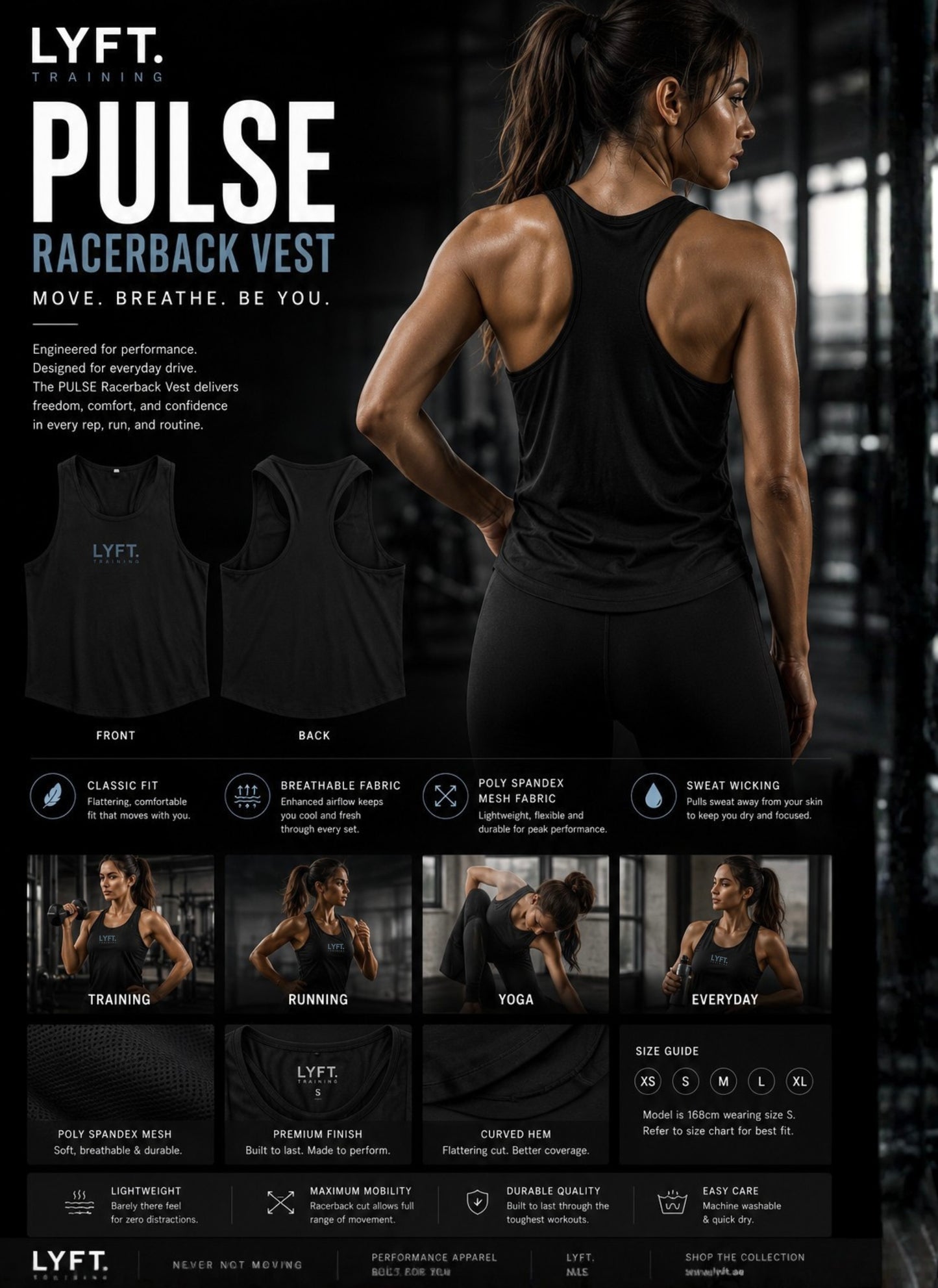 Pulse Racerback Womens Tank top