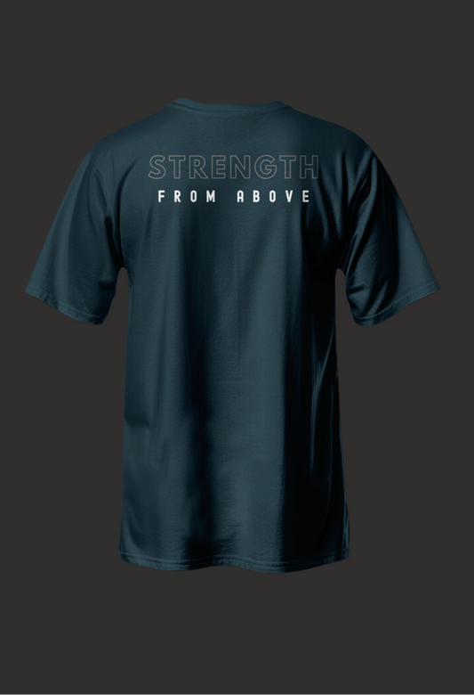 Statement Tee "STRENGTH FROM ABOVE"