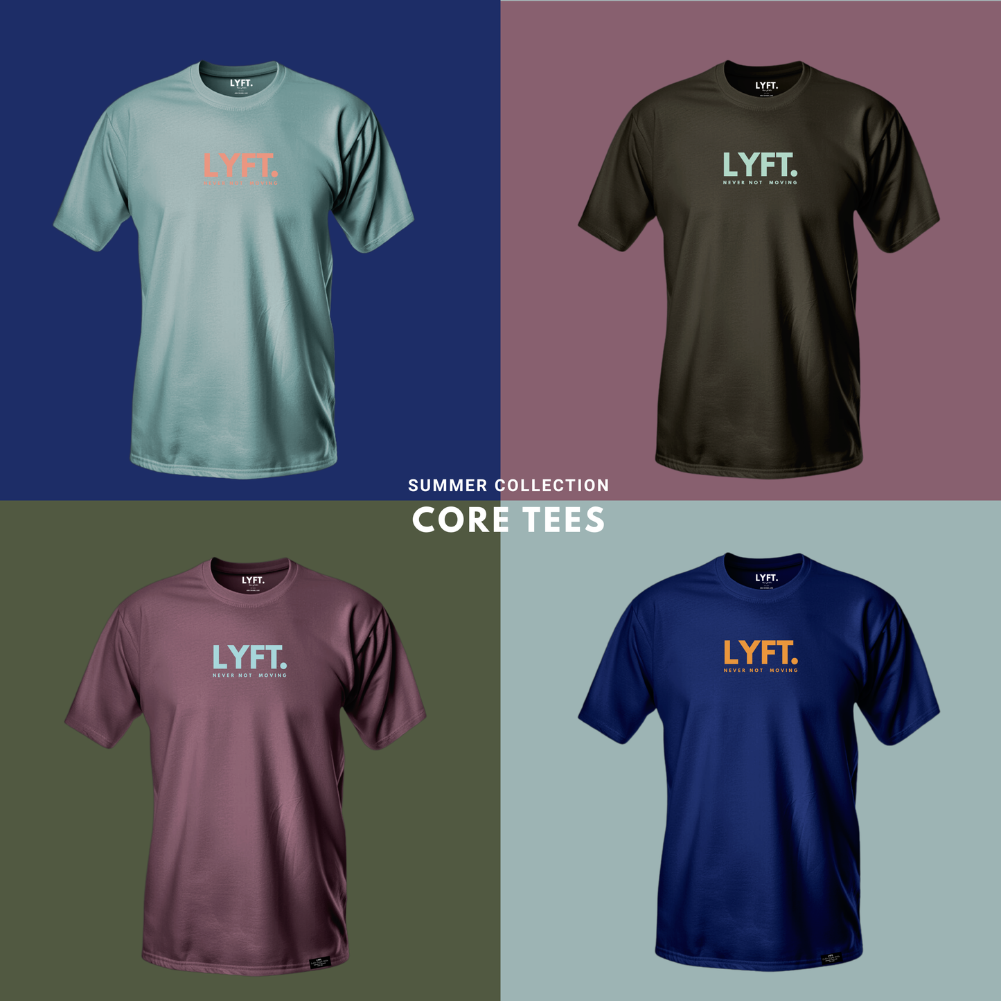 LYFT. CORE TEES (SUMMER COLLECTION)