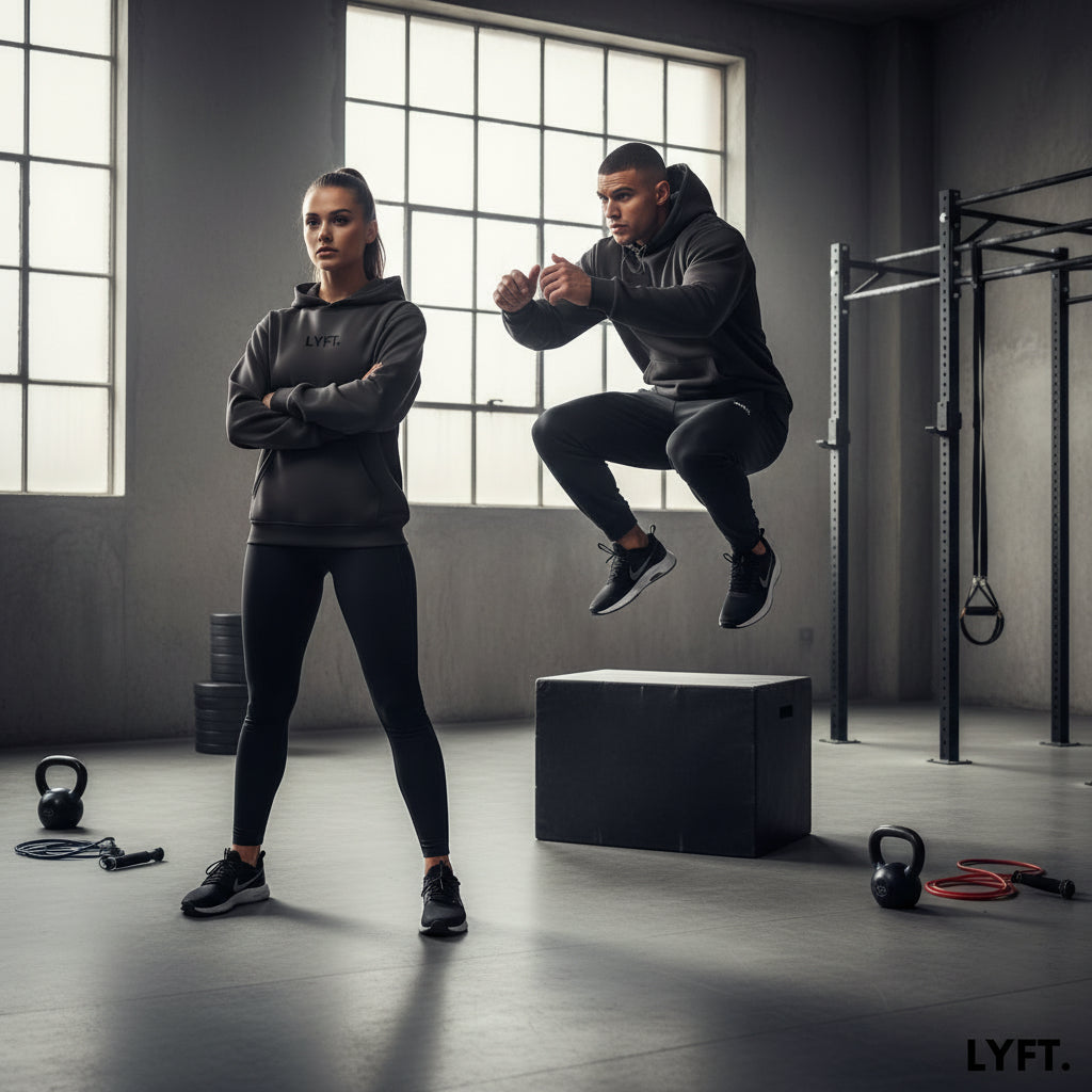 LYFT Statement Hoodie  (DARK GREY) LIMITED